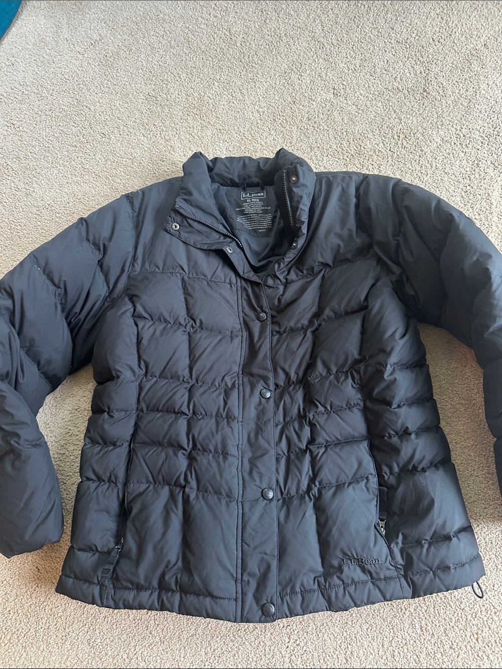 LL Bean down puffer jacket - Picture 6 of 7